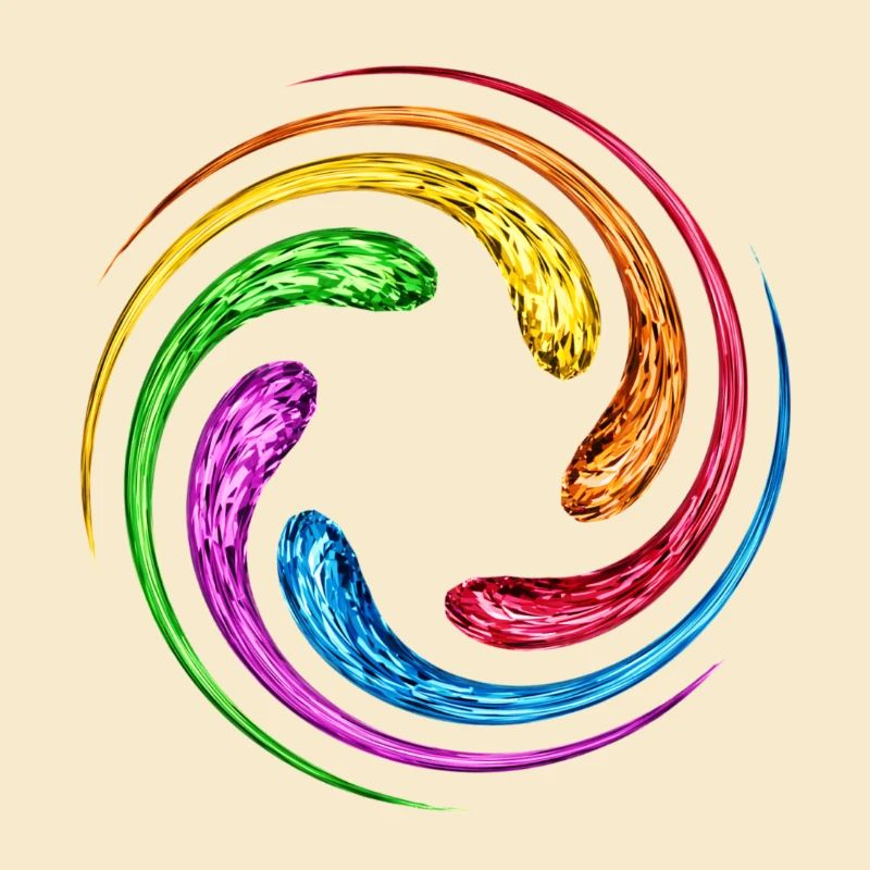 Infinity Spiral Infinity Stones Rainbow