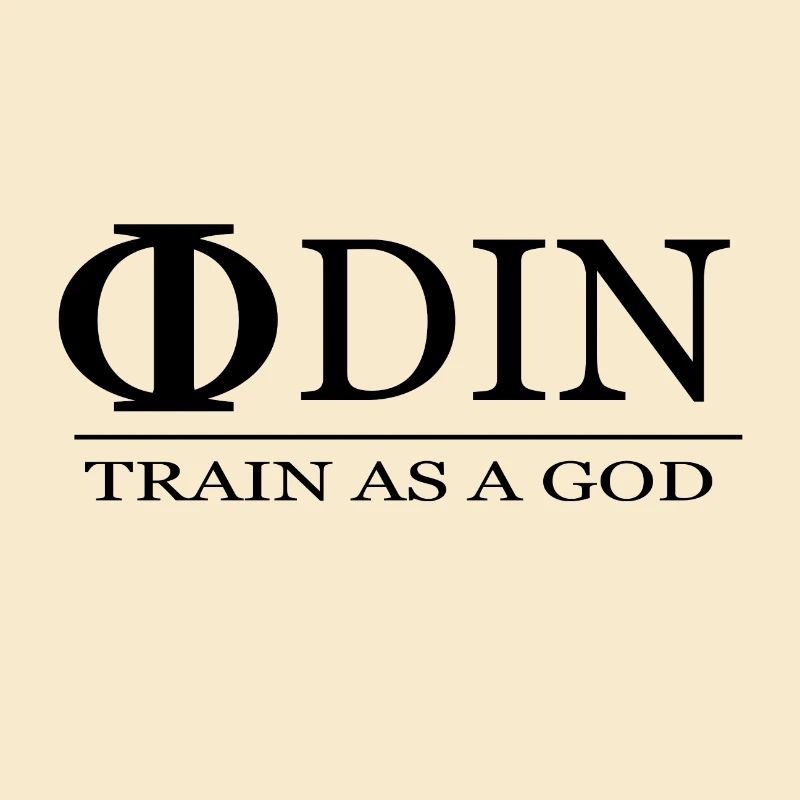 Odin Train as a God - Training Motivation Gift