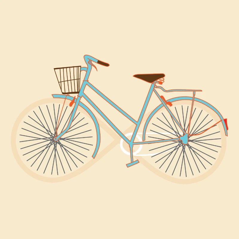 Fahrrad Unendlichkeit - Bikes - Rad - Geschenk