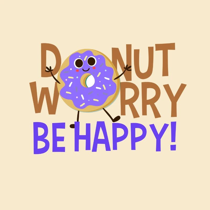 Donut worry be happy