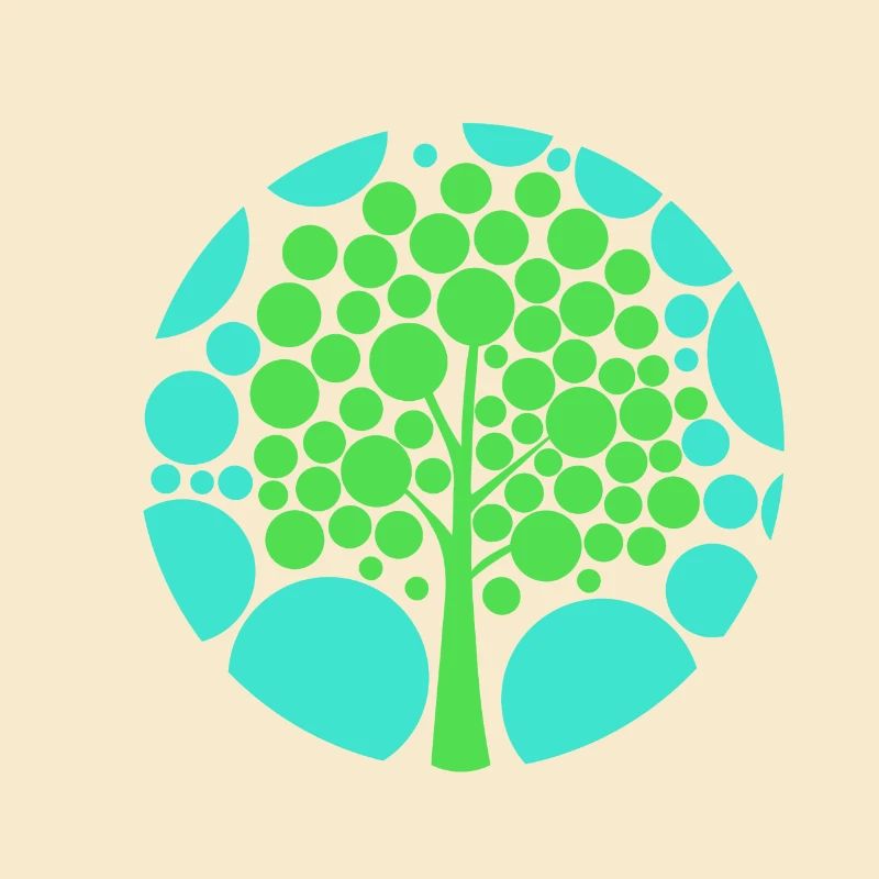 Optical illusion tree