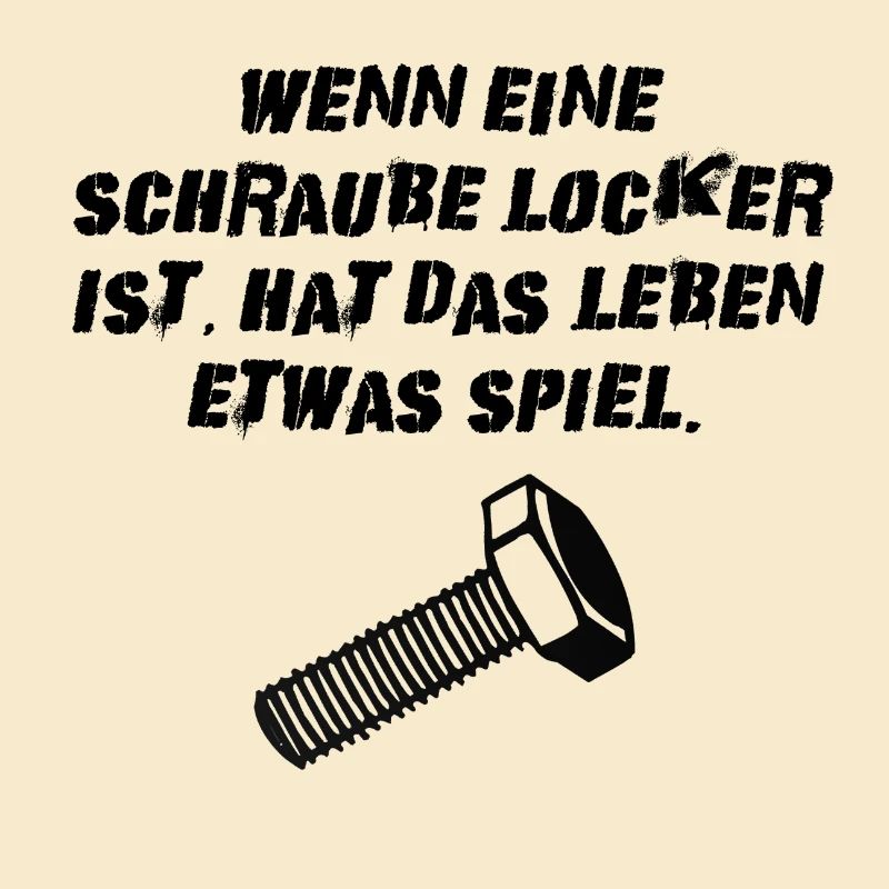 Schraube locker Lustig Geschenk Idee