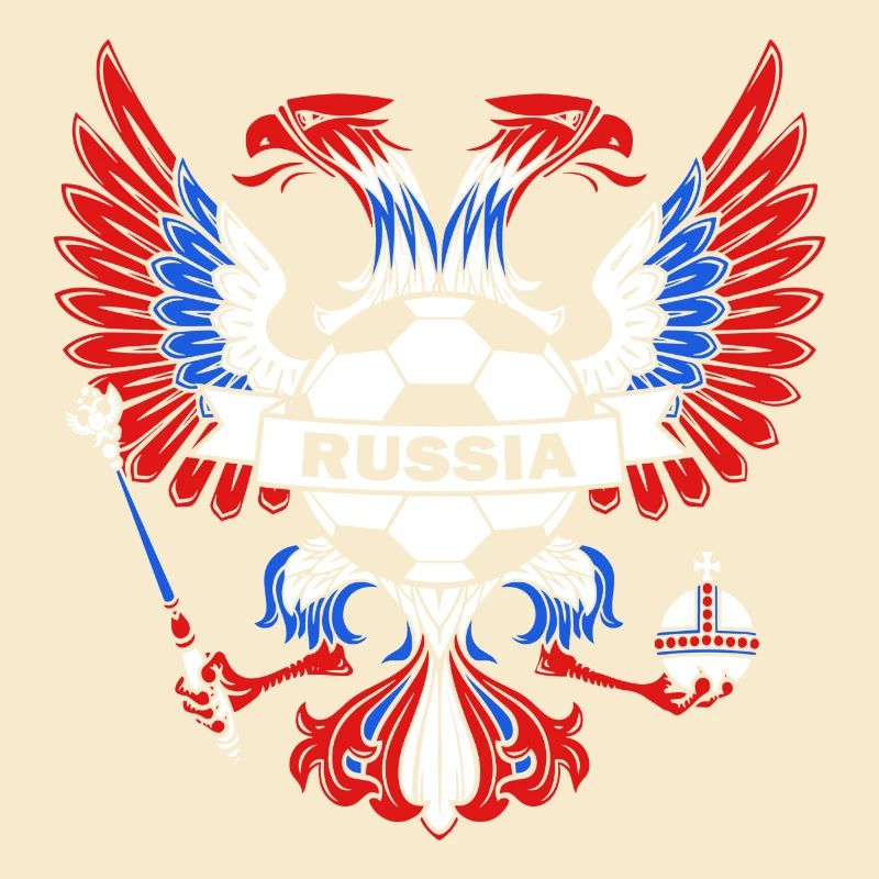 Drapeau de la Russie Moscou Poutine nation russe