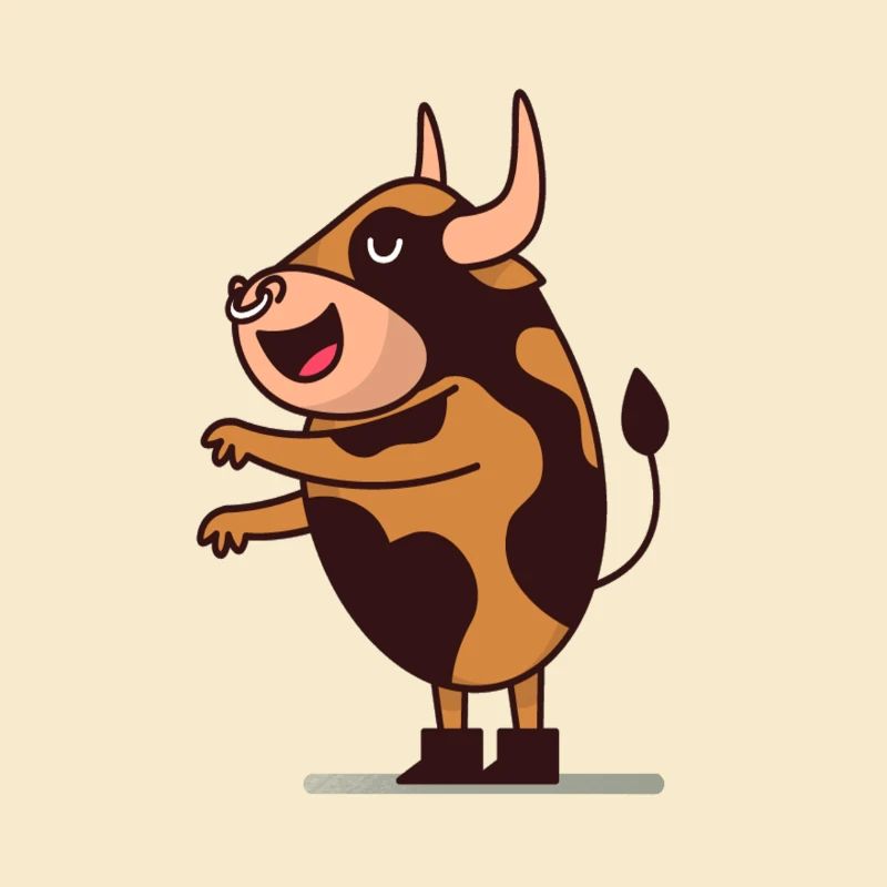 Bande dessinée de vache vaches