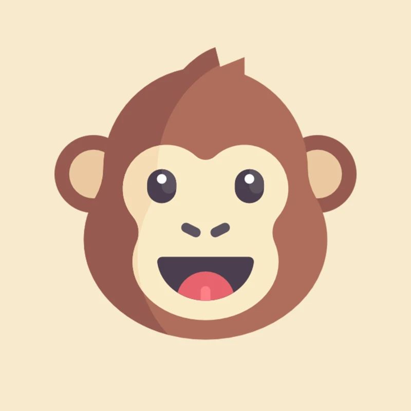 brauner Affen Emoticon