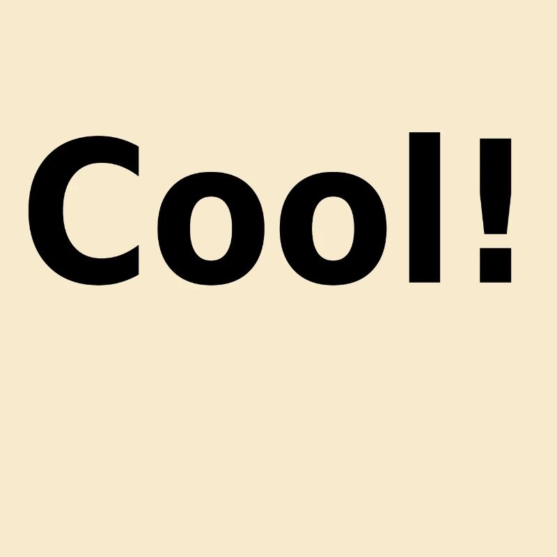 Cool! Slogan, Schlagwort