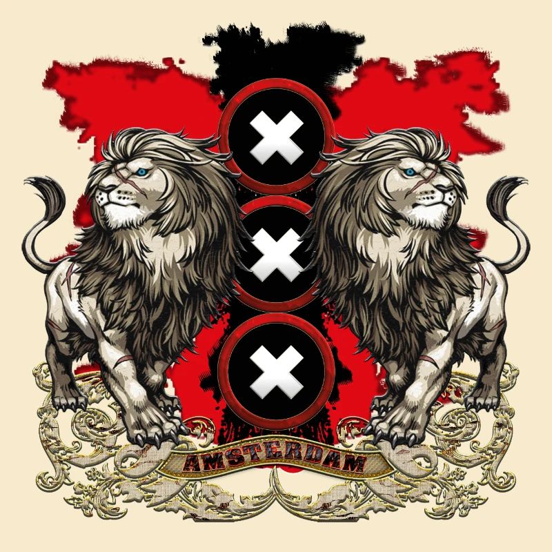 Amsterdam-Wappen 2018 weiß