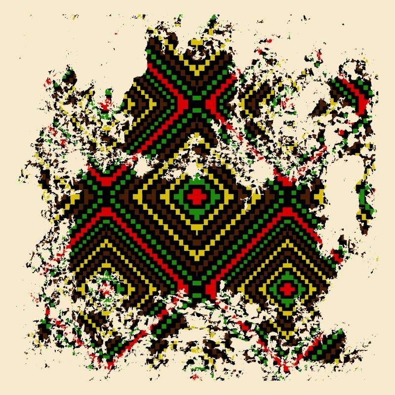 Ethno Muster Afrika