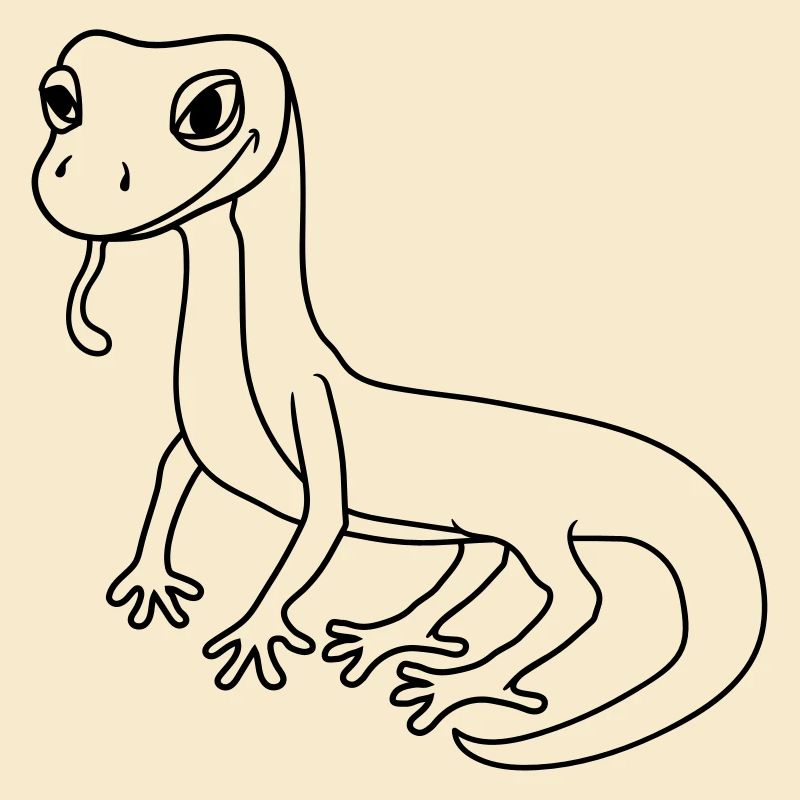 gecko eidechse echse schlange reptil blindschleich