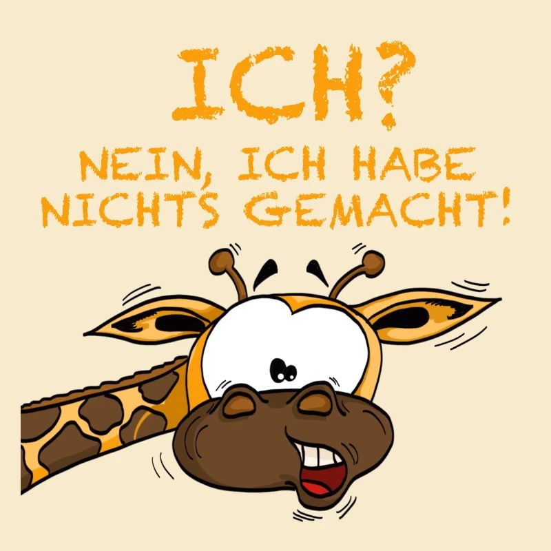 Ich war es nicht Giraffe
