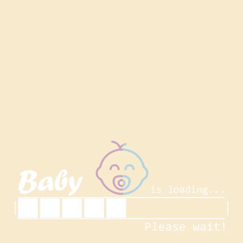 Baby is loading - Junge/Mädchen