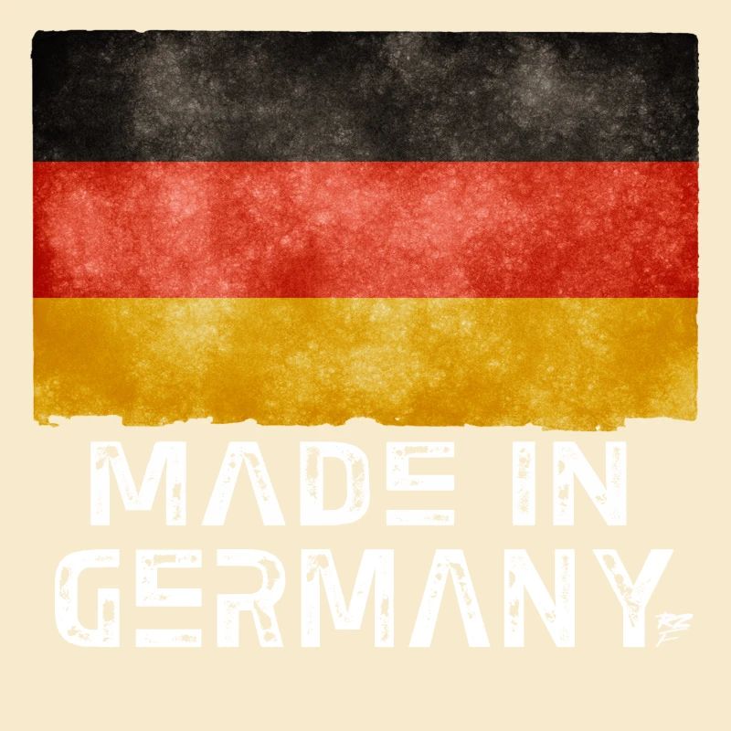 Made in Germany Flagge – Distressed Style