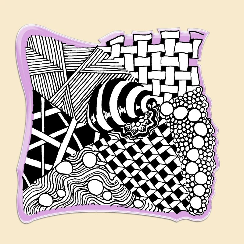 Zentangle pattern patterncontest