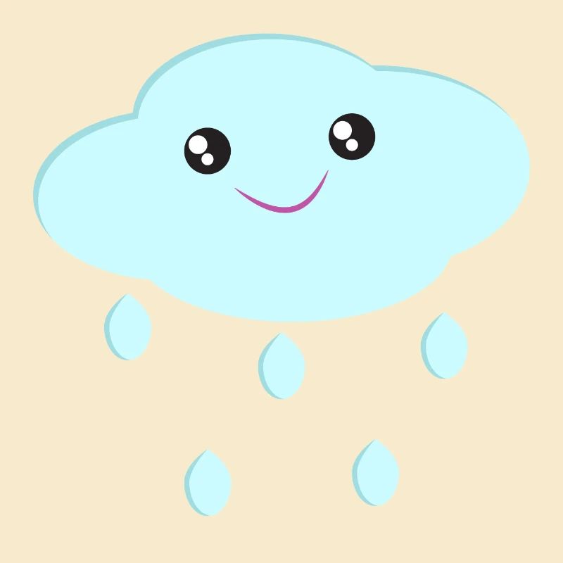 Cloud cute cloud kawaii style gift for kids