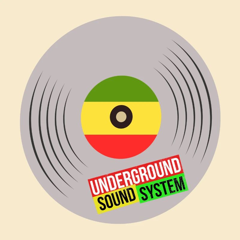 Système sonore vinyle souterrain