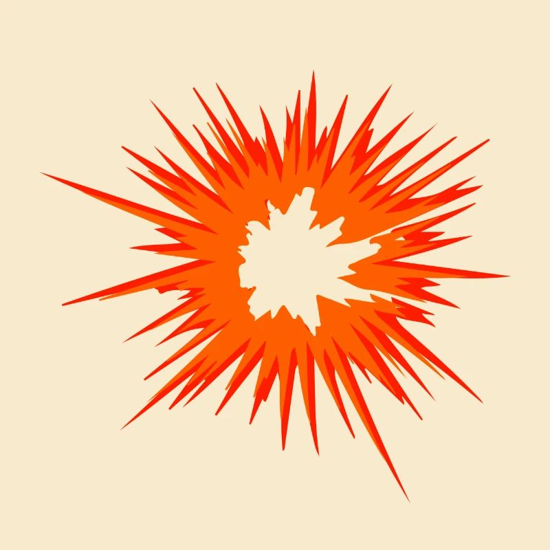 Explosion Star Flame