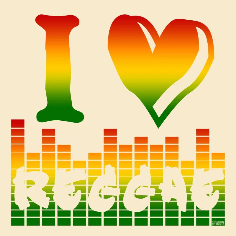 I Love Reggae Regenbogen