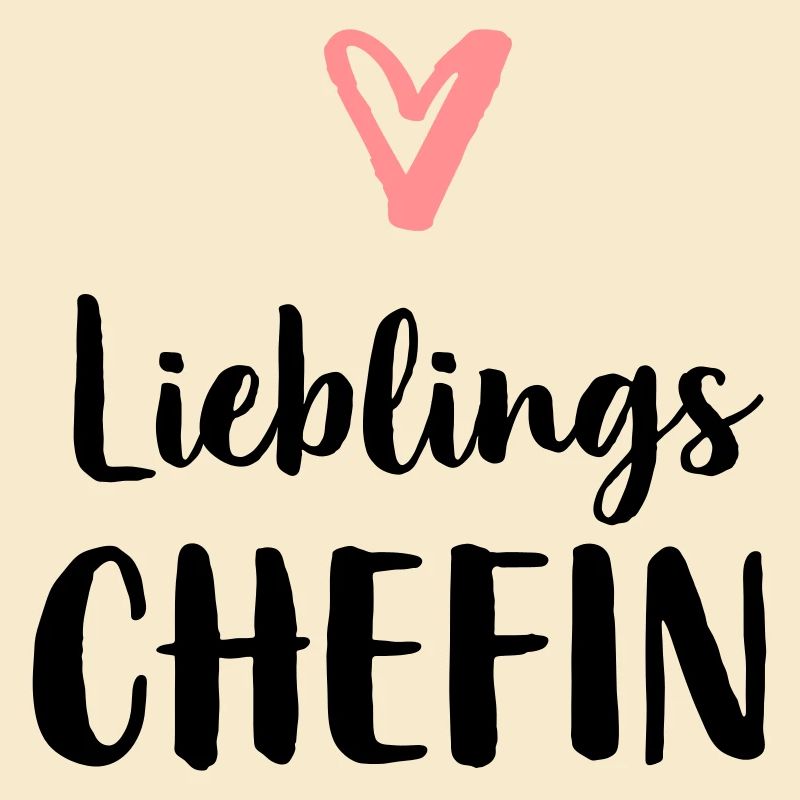 Lieblings Chefin Herz Geschenk Chef