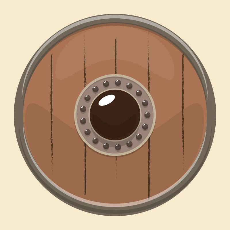 Idée cadeau Nowegian Viking Shield Vikings