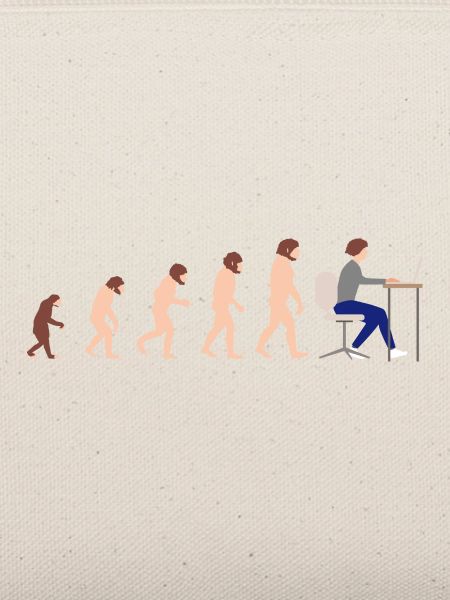 Evolution Entwickler Programmierer Lustiges Gift