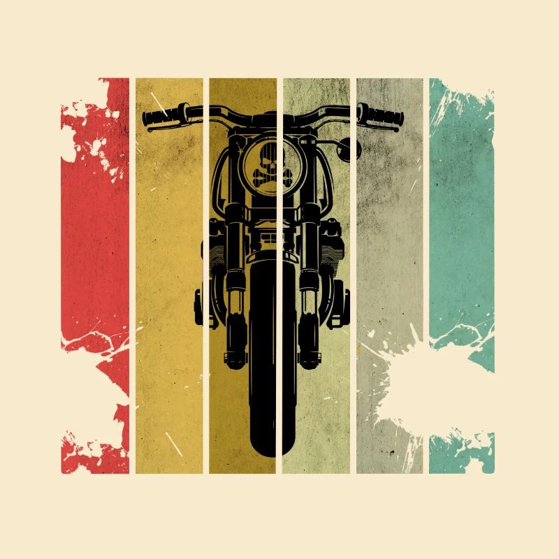 Motorrad Biker Retro