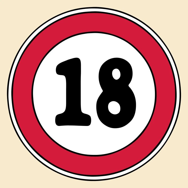 18th birthday sign