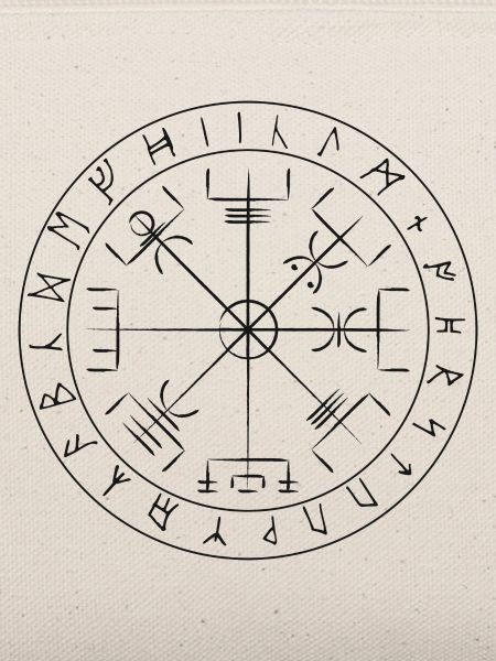 Vegvisir Wikinger Symbol