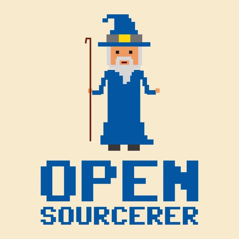 Developer Open Sourcerer Funny gift idea