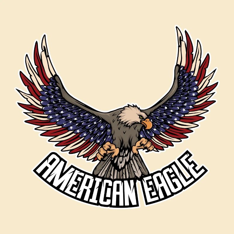 Eagle Tee For Bird Lovers With A Unique