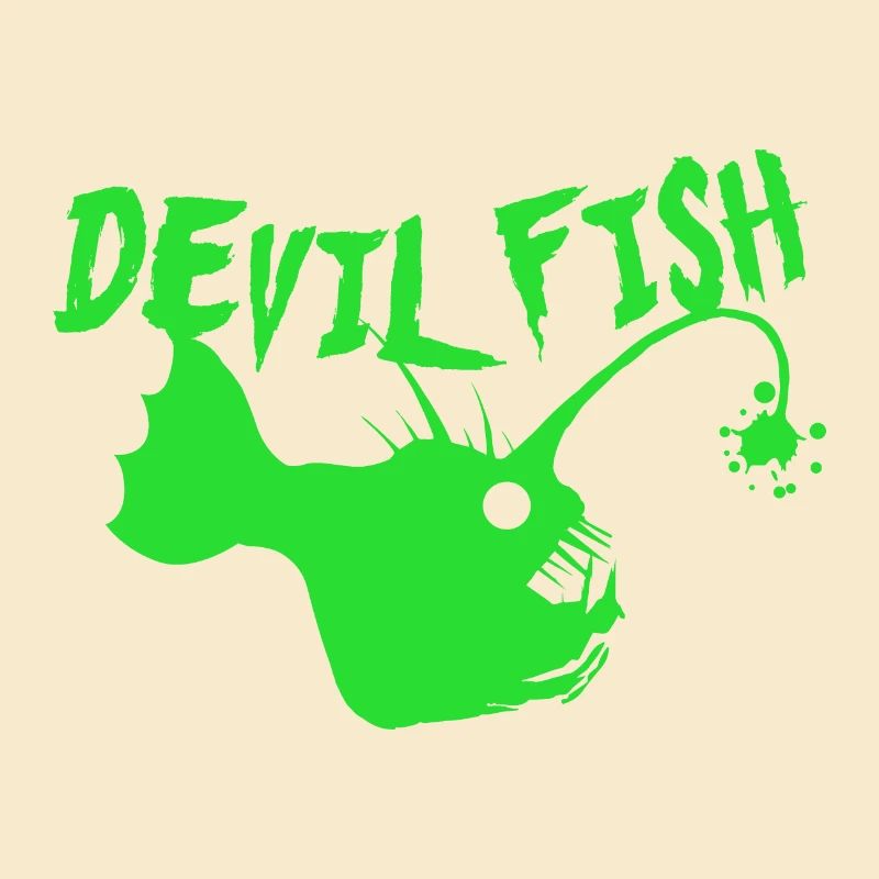 Fish devil fish Funny gift idea
