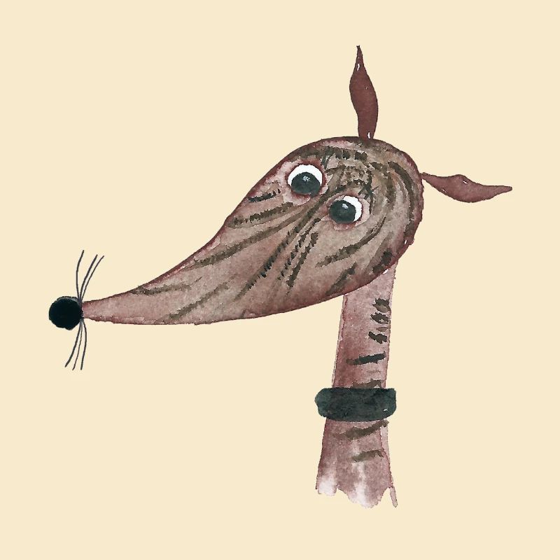 Windhund dunkel gestromt
