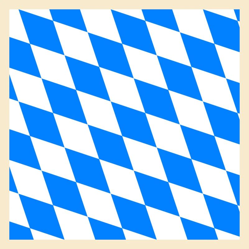 Bavaria pattern Bavarian mask