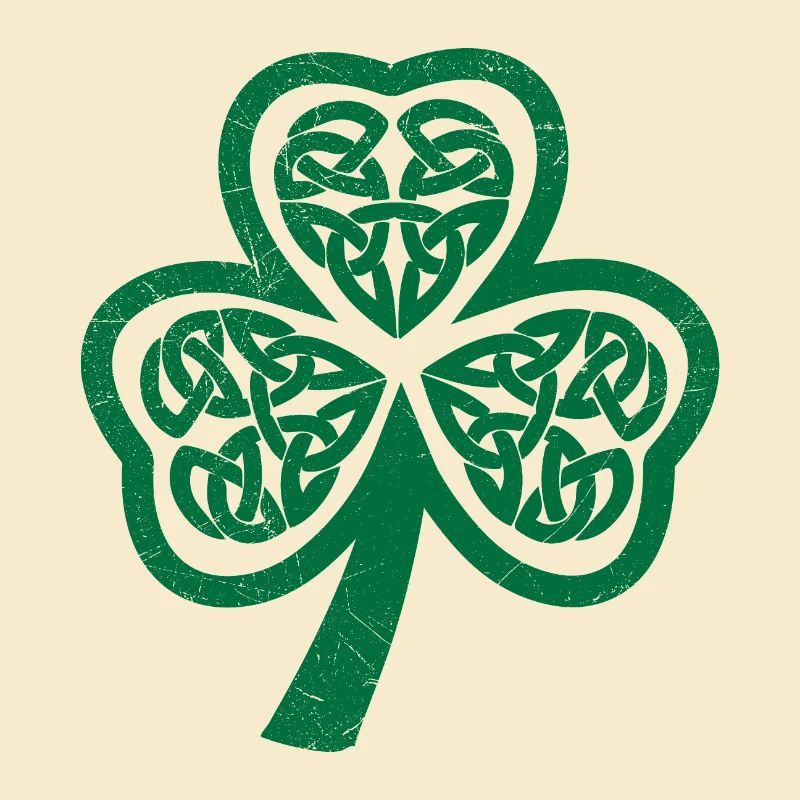Celtic symbols shamrock Funny gift idea