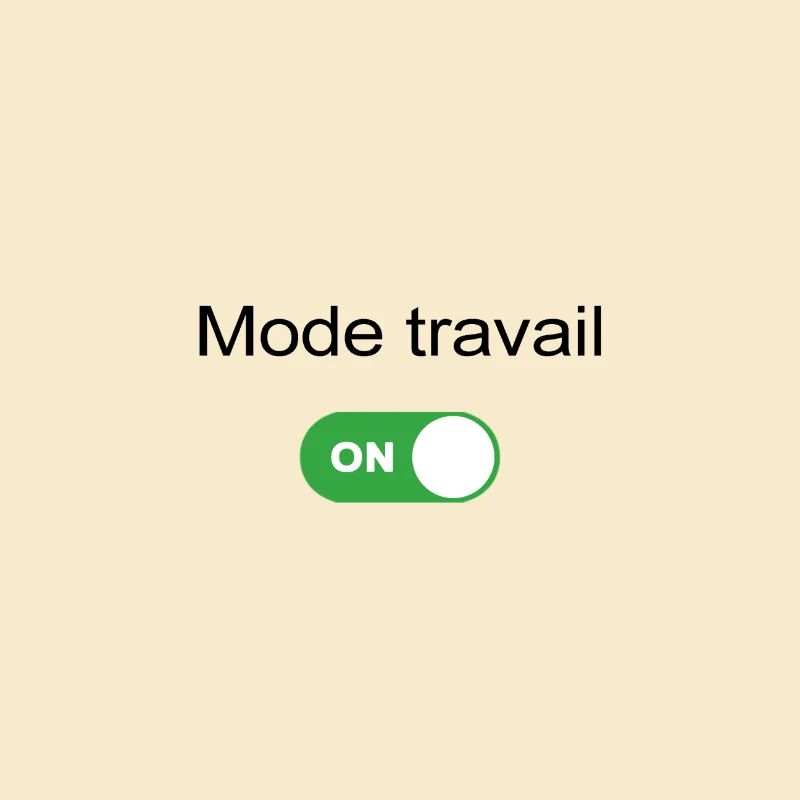 Arbeitsmodus on