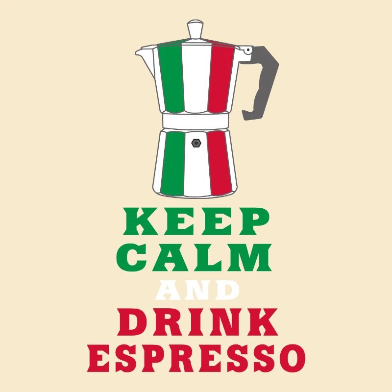 Keep Calm and Drink Espresso design / idée cadeau