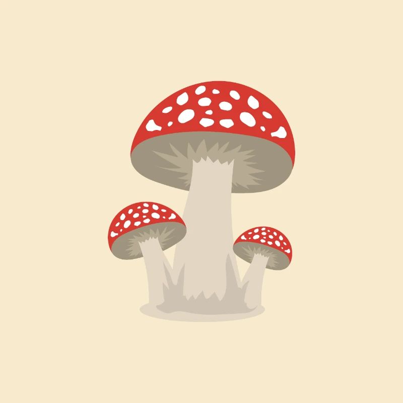 Mushroom lucky guy forest gift idea