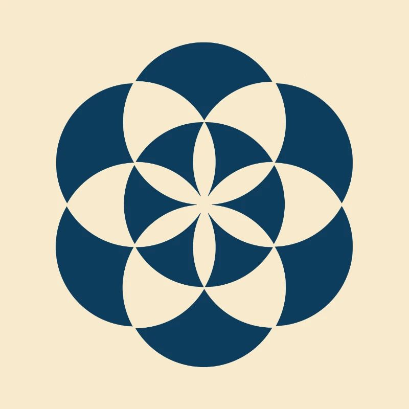 Blauer Samen des Lebens