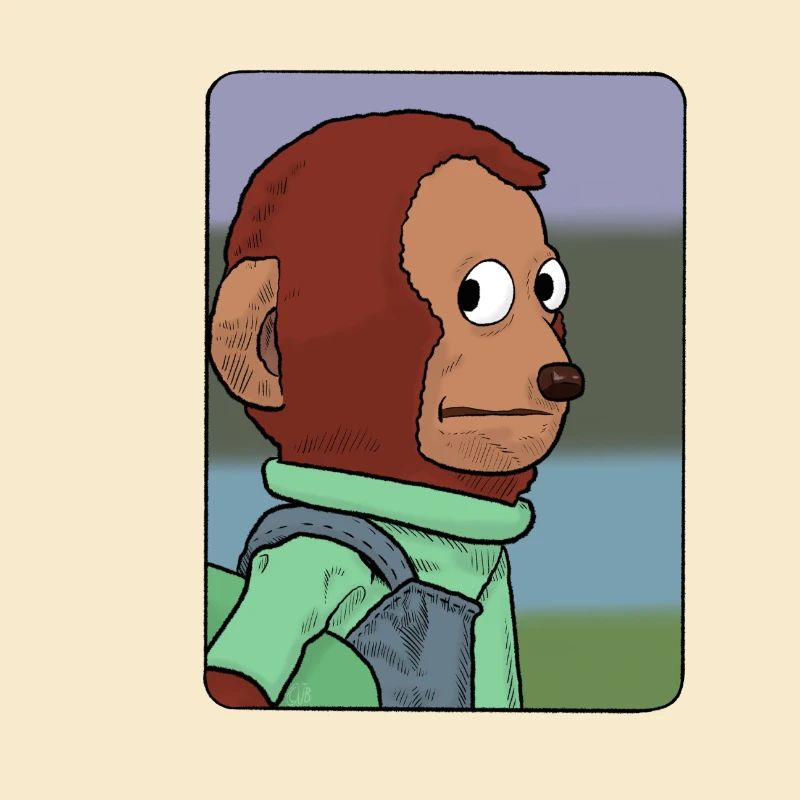 Awkward Monkey Puppet