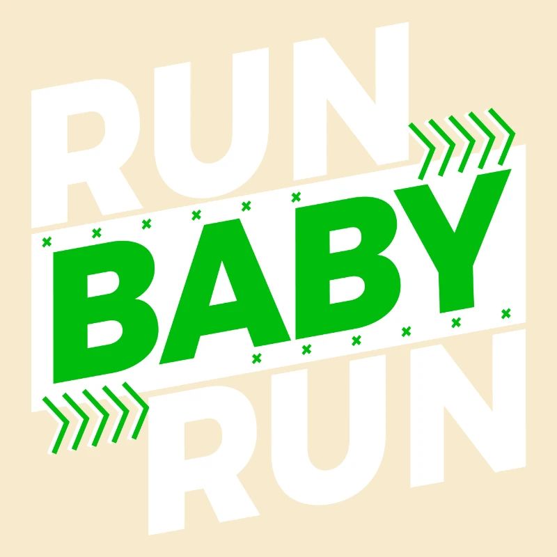 Running Jogging Race Training Endurance Saying Fun