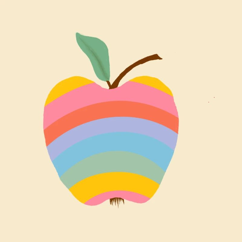 Rainbow Apple