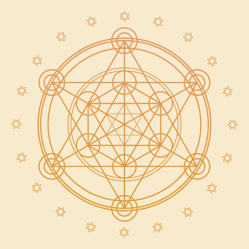 Merkaba orange