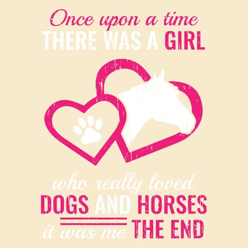 "Es war einmal ein Mädchen, das Hunde und Pferde