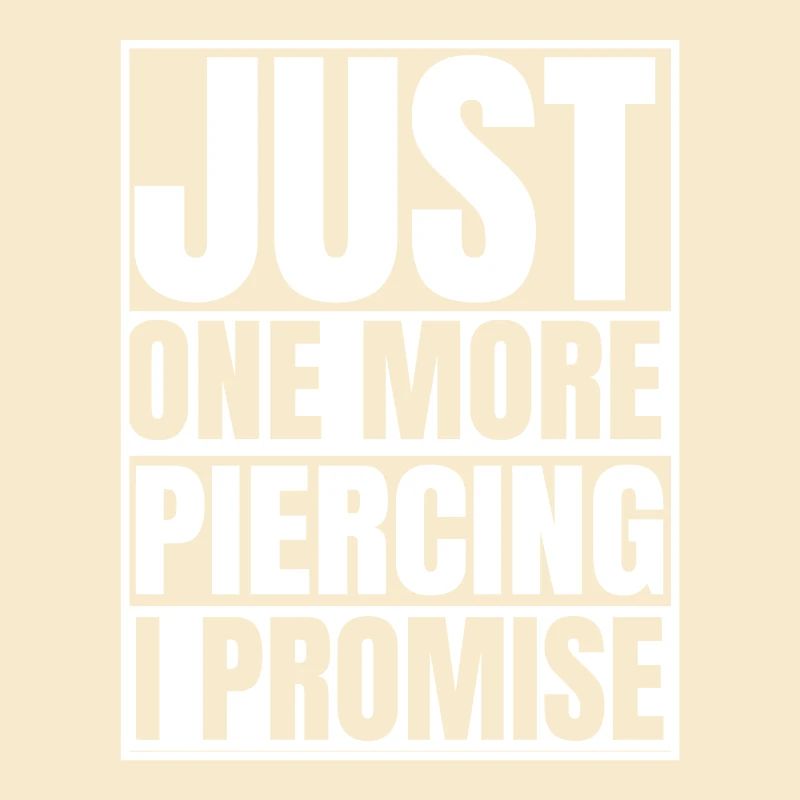 Lustiger Piercing Spruch Schmuck Englisch Geschenk