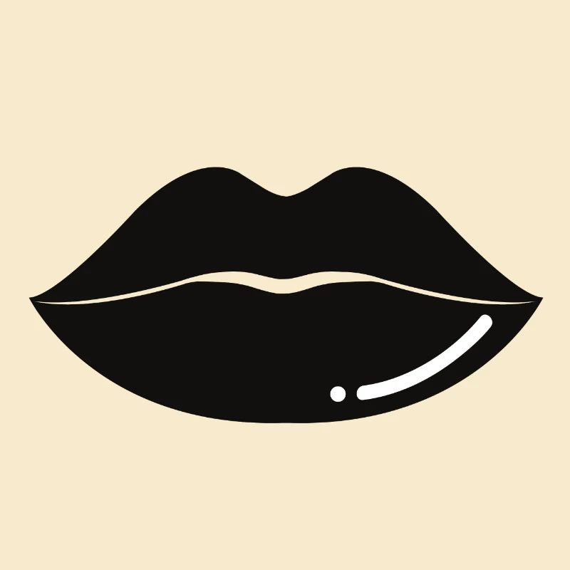 Schwarze Lippen