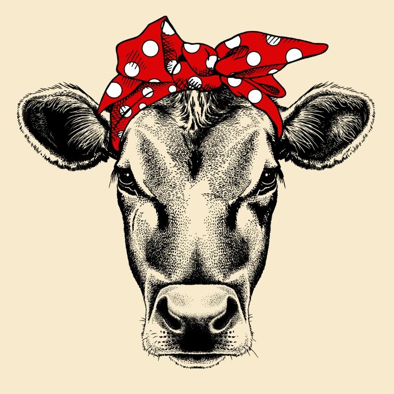 Färsen-Kuh-Bandana