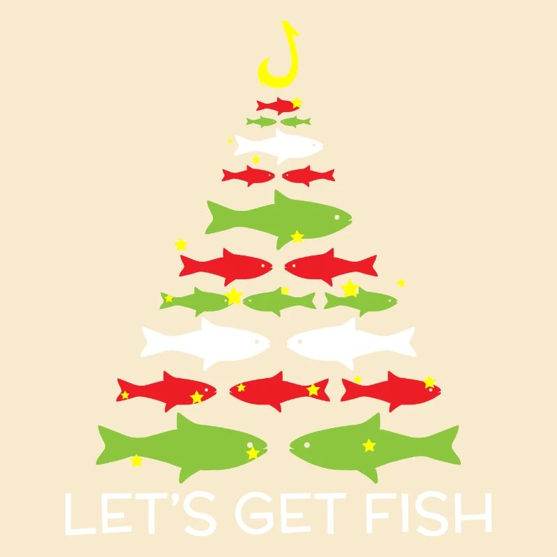 Let's Get Fish Christmas Design For December 25th