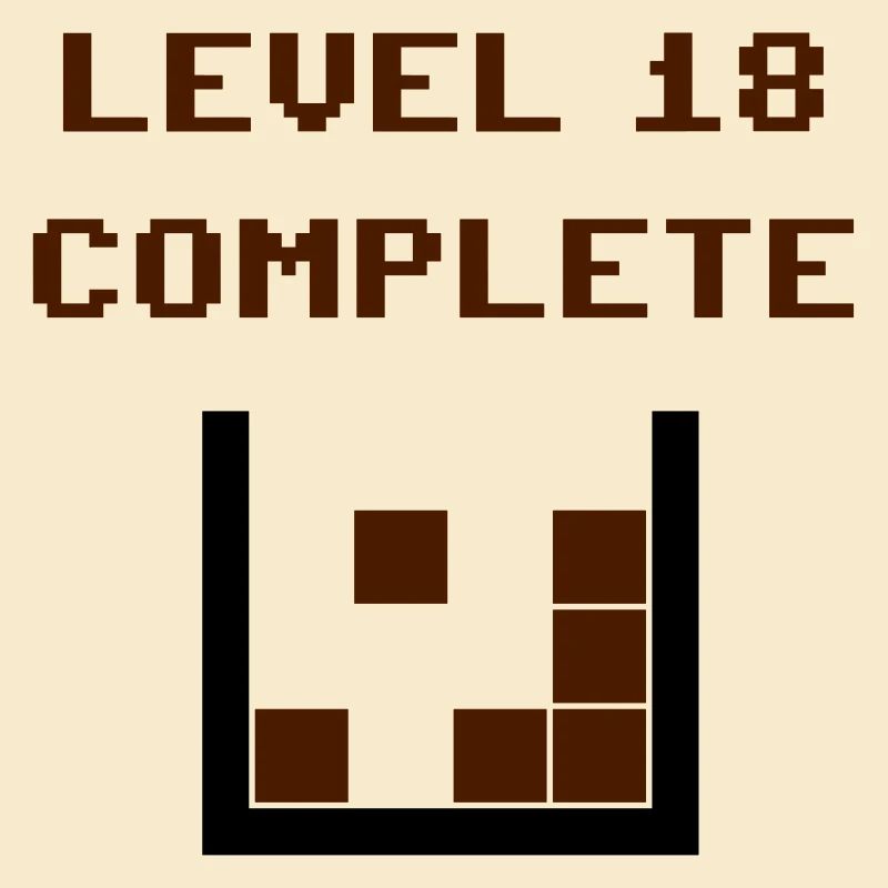 Level 18 complete (Steine)