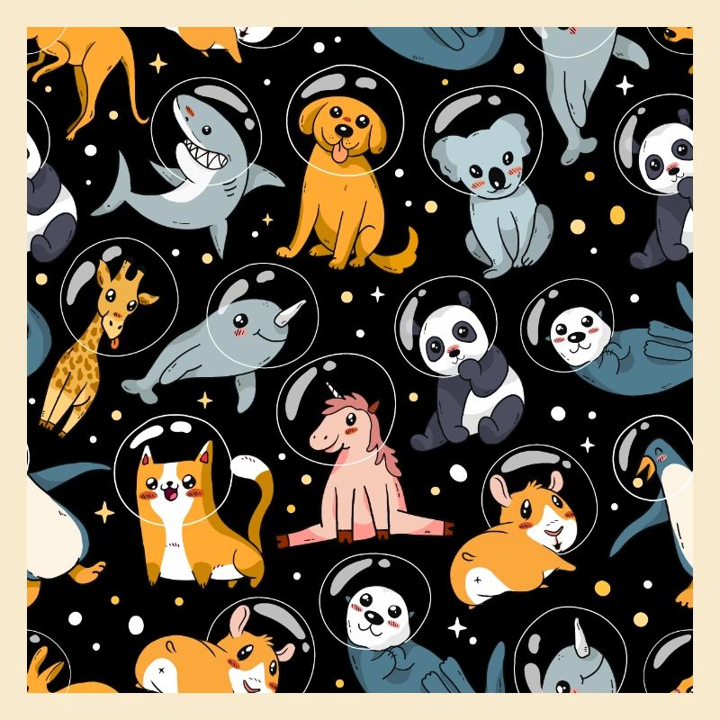 Animaux de l'espace, animaux dans l'espace, animaux astronautes