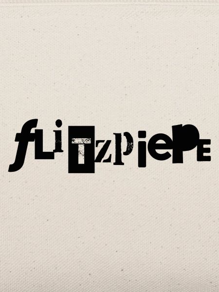 Flitzpiepe Retro Letter Tollpatsch