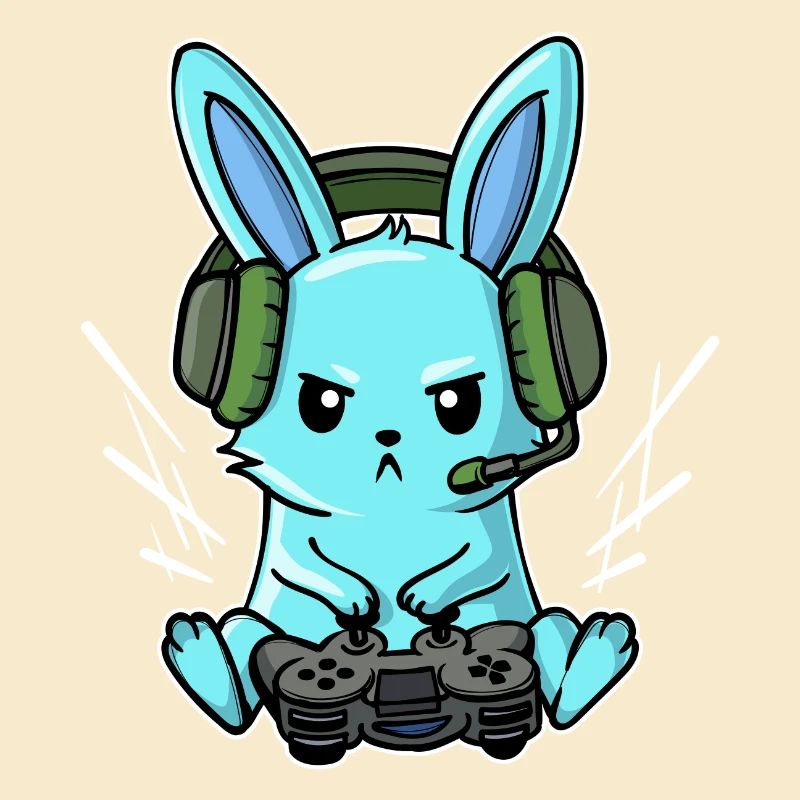 Gamer Headset Controller Joystick Zocker